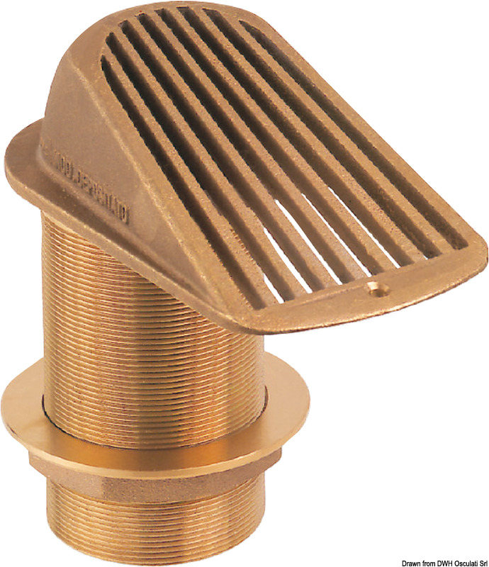 GUIDI Series 2000 bronze thru-hull strainer 3/4"