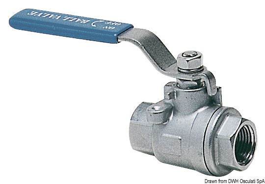 Full-flow ball valve AISI 316 2"