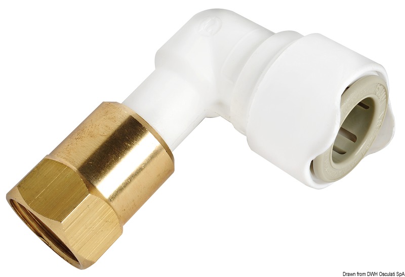 Whale BSP female threaded elbow 1/2"