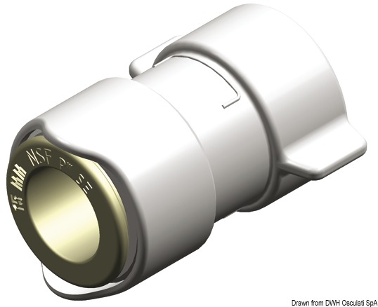 Whale 1/2" BSP female adapter