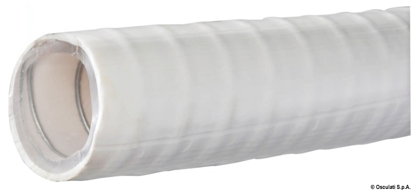 Premium PVC hose sanitary fittings white 38 mm