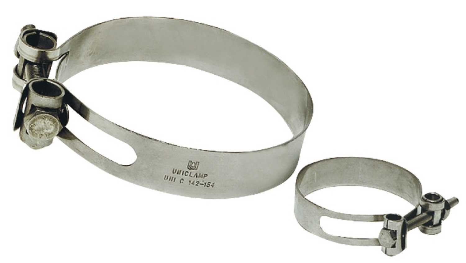 Hose Clamp 19x0.9mm x Ø45-50mm AISI 316 DIN3017