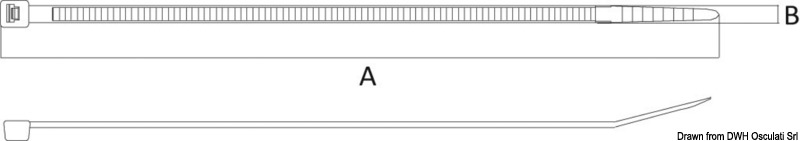 Heat-resistant clamp 200 mm