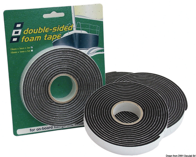PSP MARINE double-sided PVC tape 3 x 25 mm