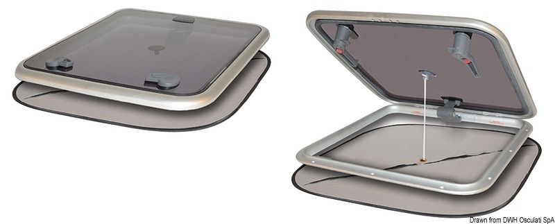 Blind with flyscreen 350 x 350 mm