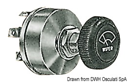 2-speed 12V windshield wiper control switch