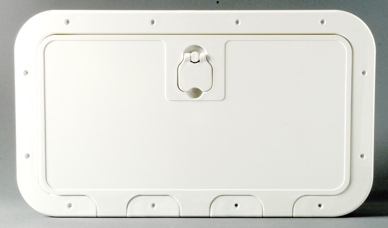 White locker w/lid 500 x 250 mm G-front