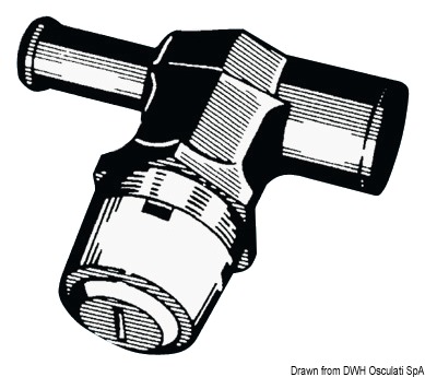 ATTWOOD fuel vent polished SS