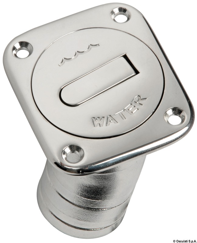 Square Water deck filler long version 38 mm