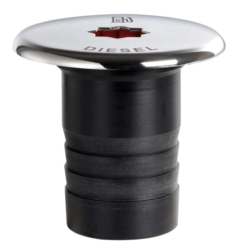 Clever deck filler co-moulded cover Ø 50mm DIESEL