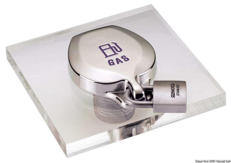 Anti-theft device f. filler plugs DIESEL wording