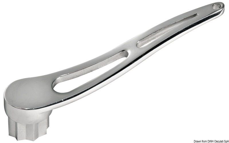 Handle AISI 316 to open plugs