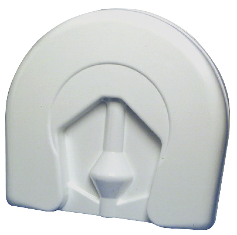 Kit horseshoe lifebuoy w/white ABS case
