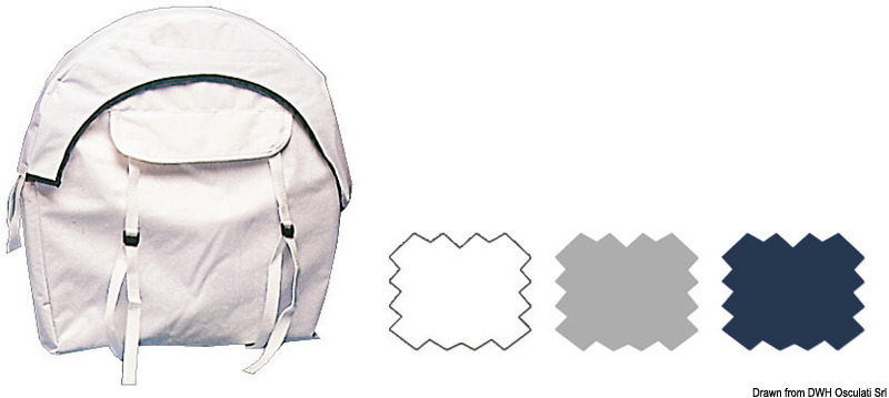 Gray PVC cover f. 22.416.xx