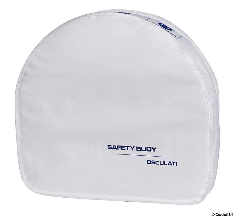 White bag for horseshoe lifebuoy