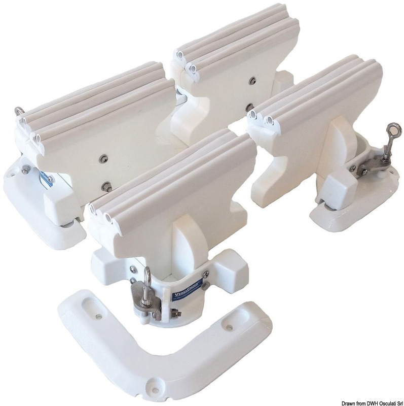 Tender Chocks HeavyDuty removable supports