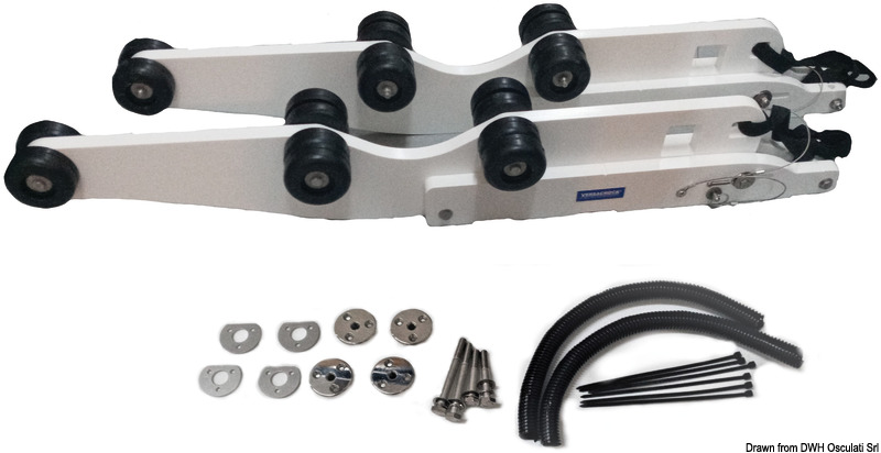 Crane and mount for VersaChock tender