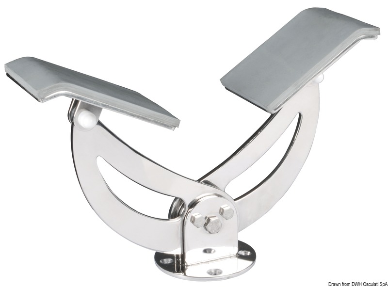 Removable double offset holder for tender