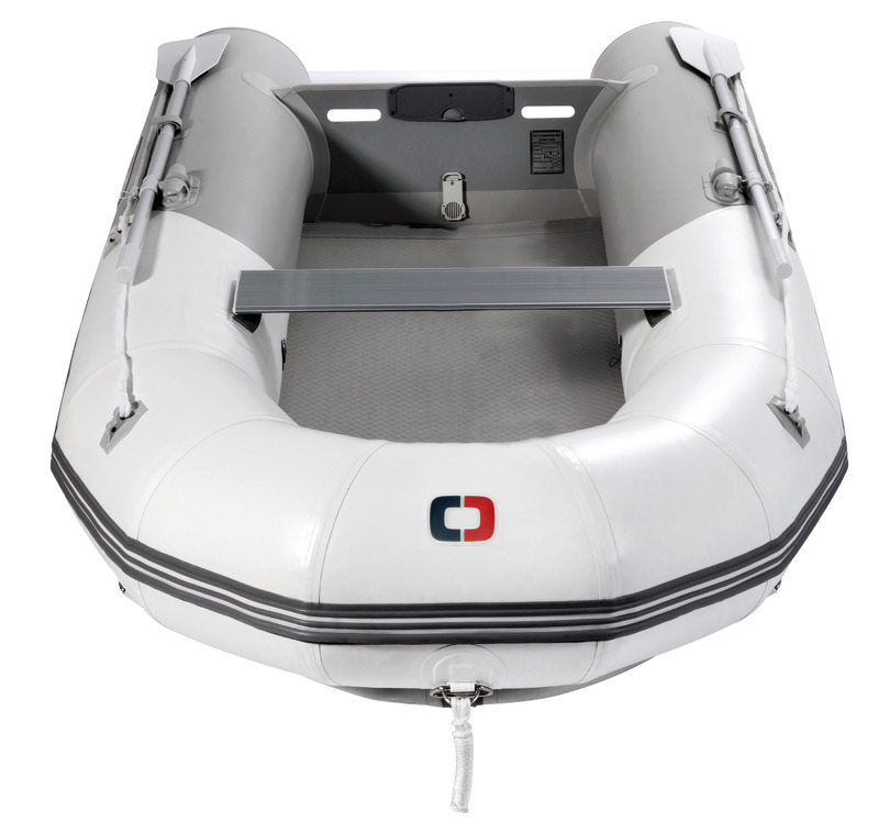 Osculati inflatable deck floor dinghy 2.4 m 4 HP 2 people