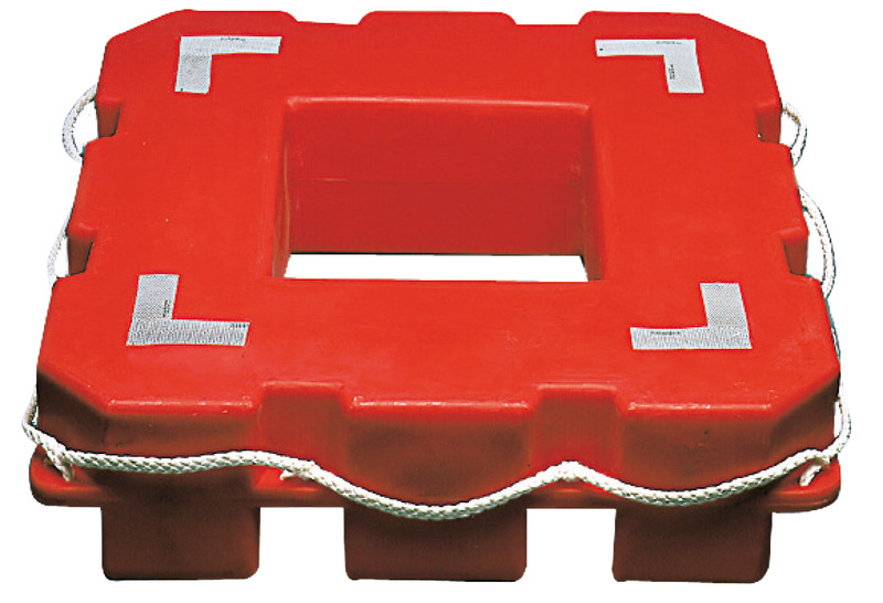 Liferaft 12 seats, 105 x 105 cm