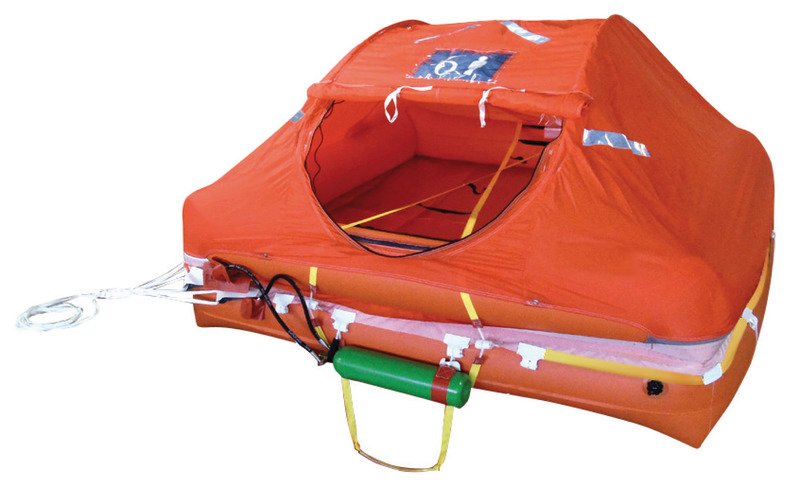 OCEANLIFE liferaft + GB 4 seats