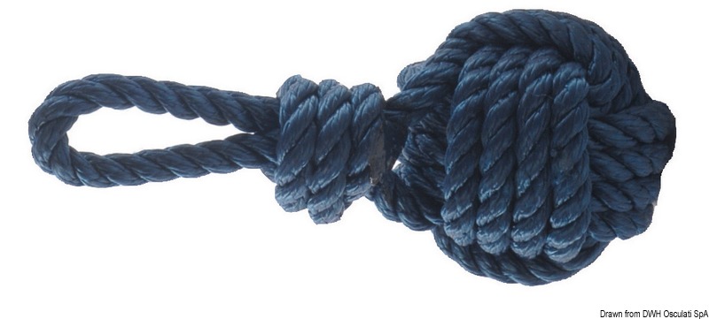 Monkey fist line-throwing gun