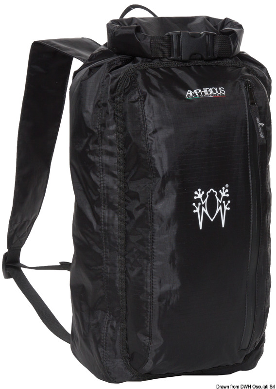 AMPHIBIOUS X-Light black backpack 10 l
