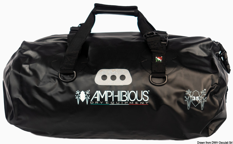 AMPHIBIOUS Amarouk watertight bag black 35 l