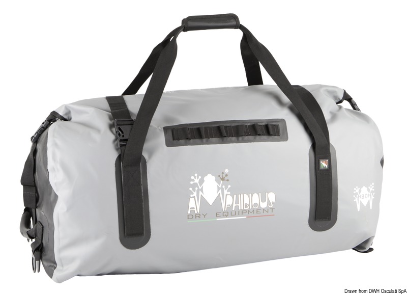 AMPHIBIOUS Cargo watertight grey bag 80 l