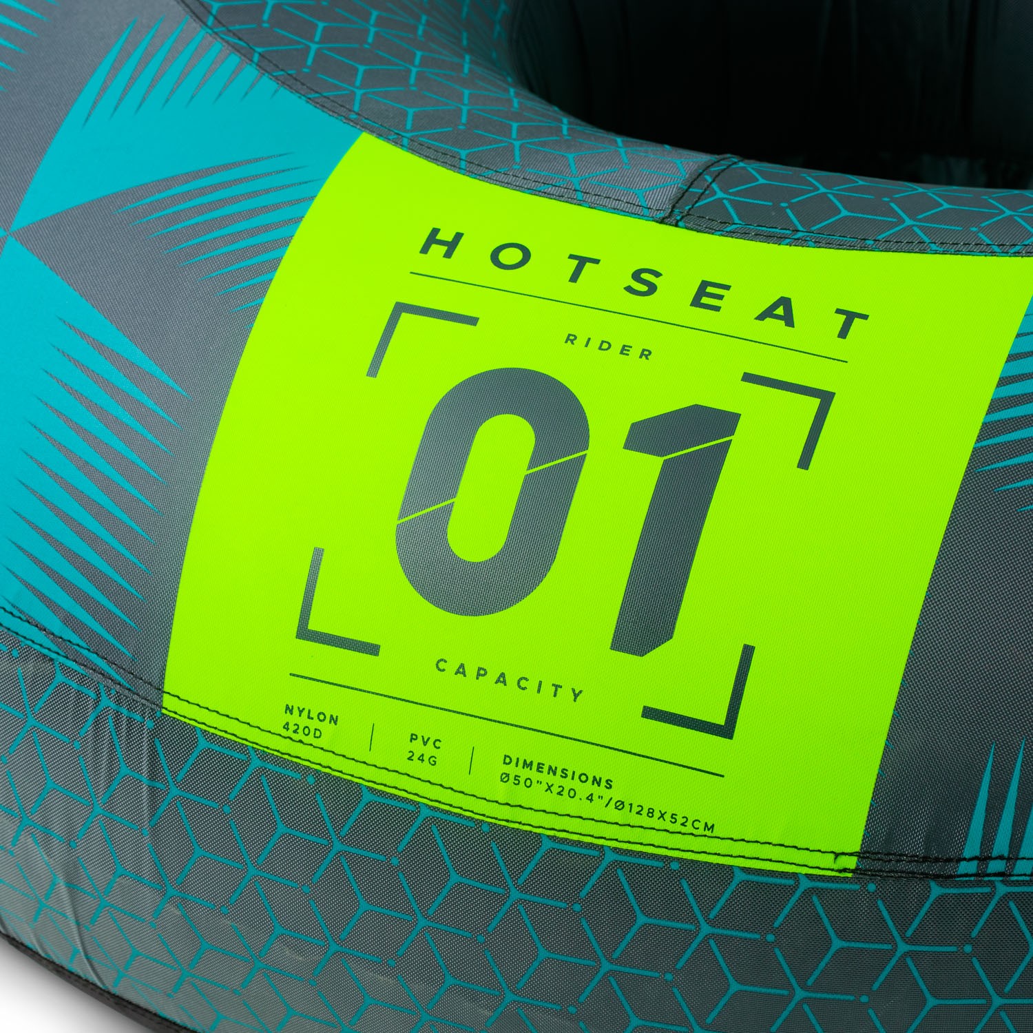 Piepūšamais Jobe Hotseat Towable 1P Steel Blue - 1 personas