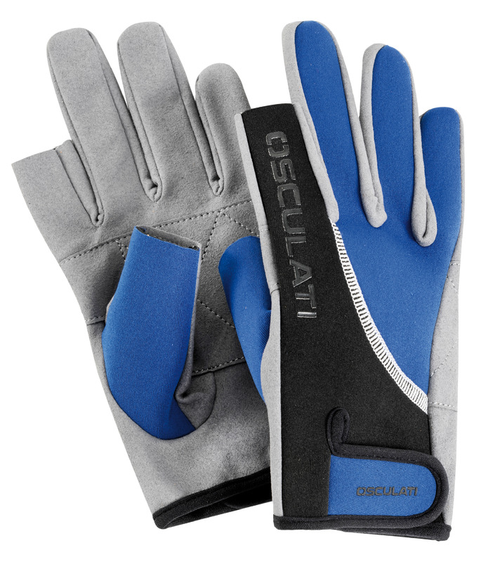 Neoprene sailing gloves thumb and index hub M