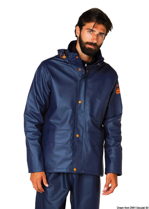 HH Gale Rain BIB trousers navy blue S