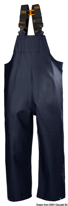 HH Gale Rain BIB trousers navy blue XXL