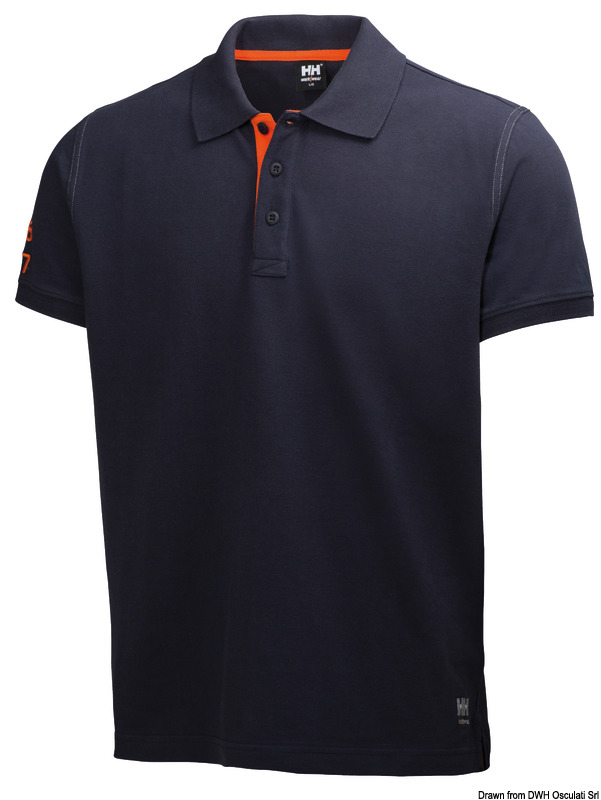 HH Oxford Polo navy blue XL