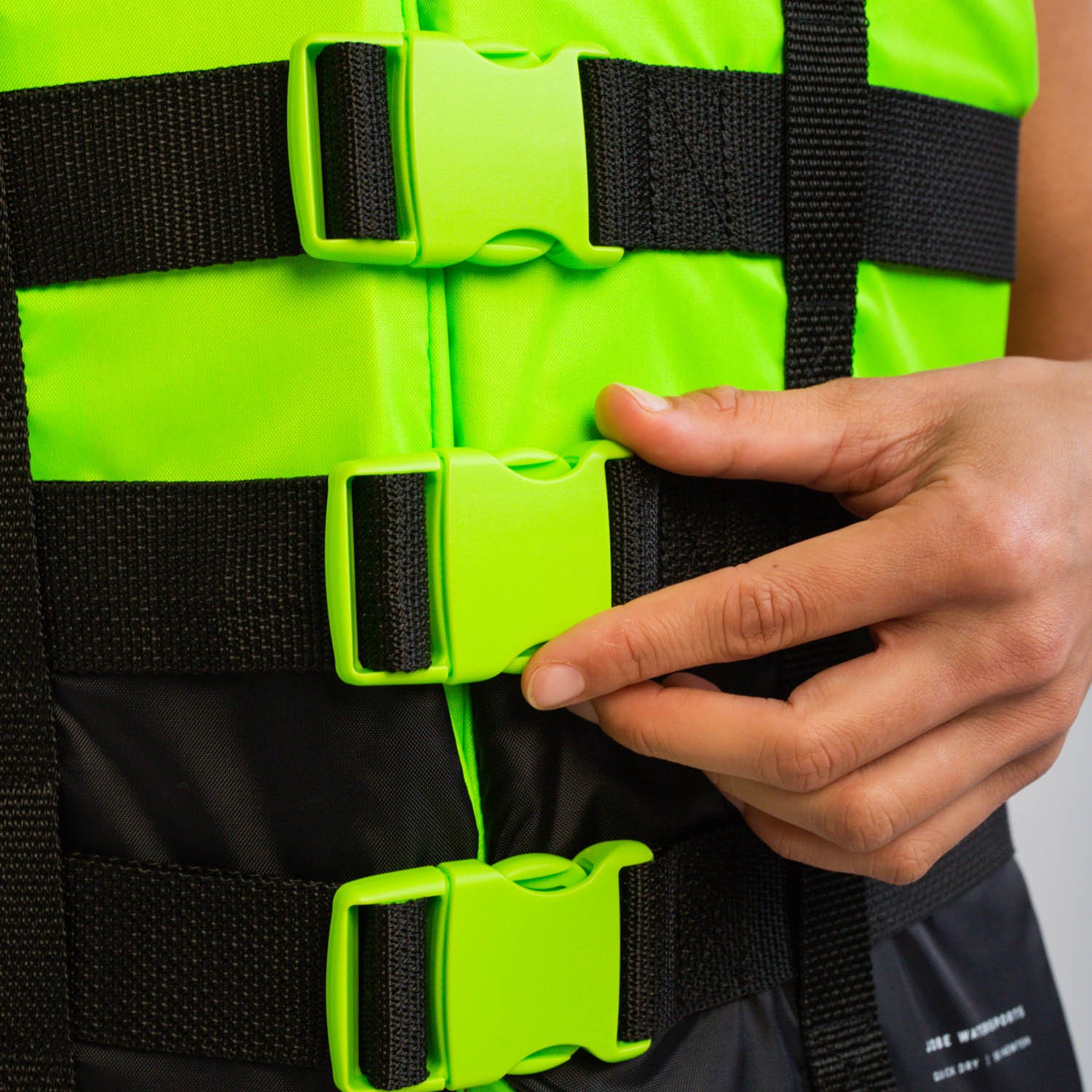 Jobe 4 Buckle Life Vest Lime 50N - Size 3XL