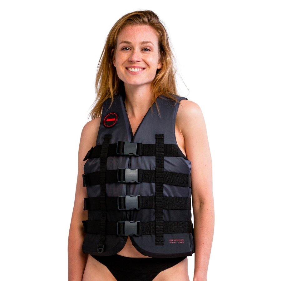 Jobe 4 Buckle Life Vest Black 50N - Size M
