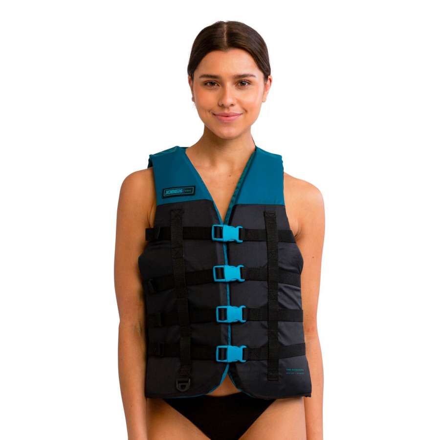 Swimming vest Jobe Dual vest Teal 50N - Size 4XL-5XL