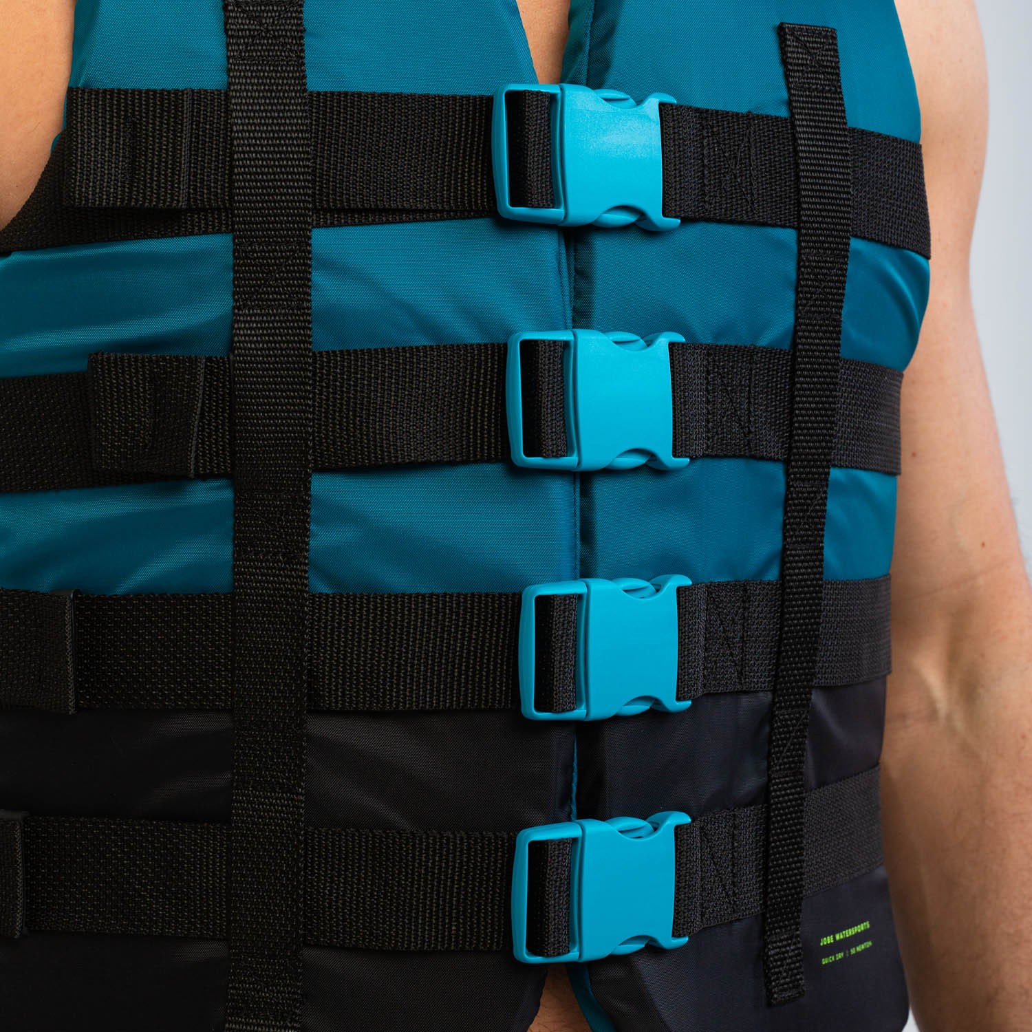 Peldveste Jobe 4 Buckle Teal 50N - Izmērs XL