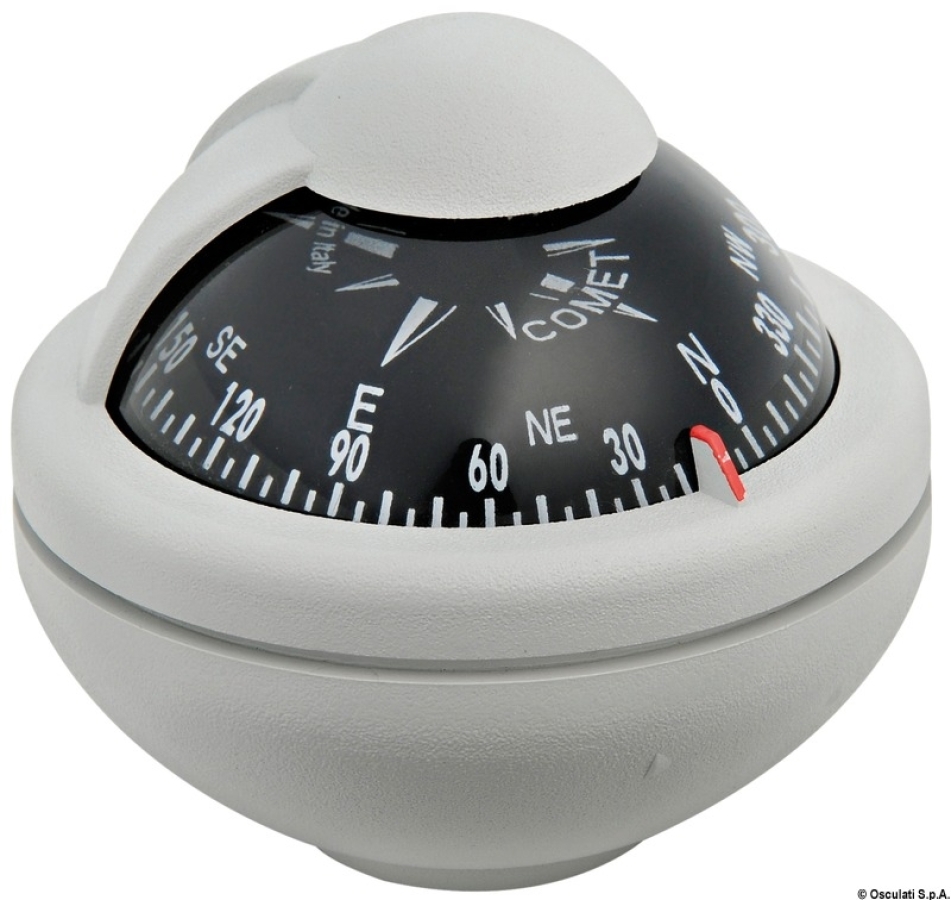 Kompass RIVIERA Comet 2 (pelēks) Ø63mm