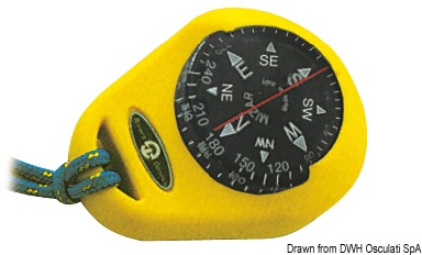 RIVIERA compass Mizar w/soft casing yellow