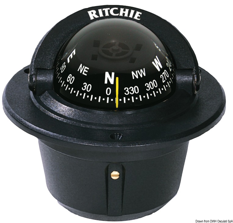 RITCHIE Explorer built-in compass 2"3/4 black/blac