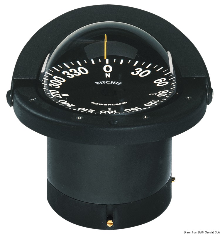 RITCHIE Navigator built-in compass 4"1/2 bla/black