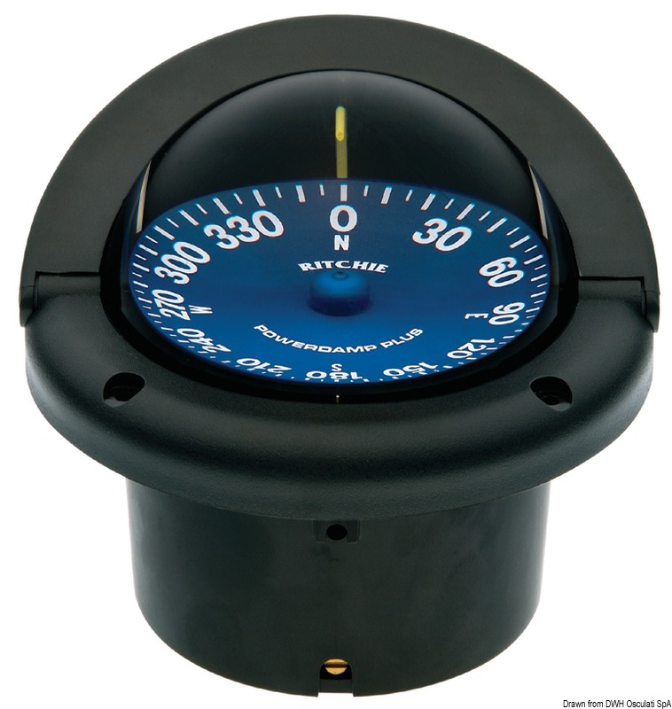 RITCHIE Supersport compass 3"3/4 black/blue
