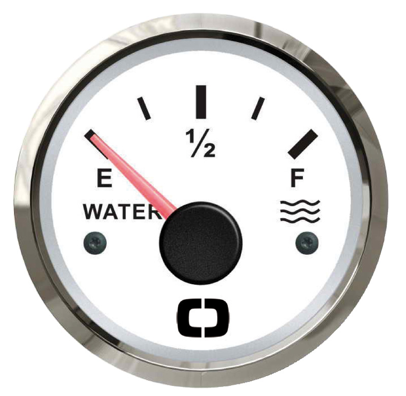 Water level gauge 10-180/240-33 ohm white/glossy