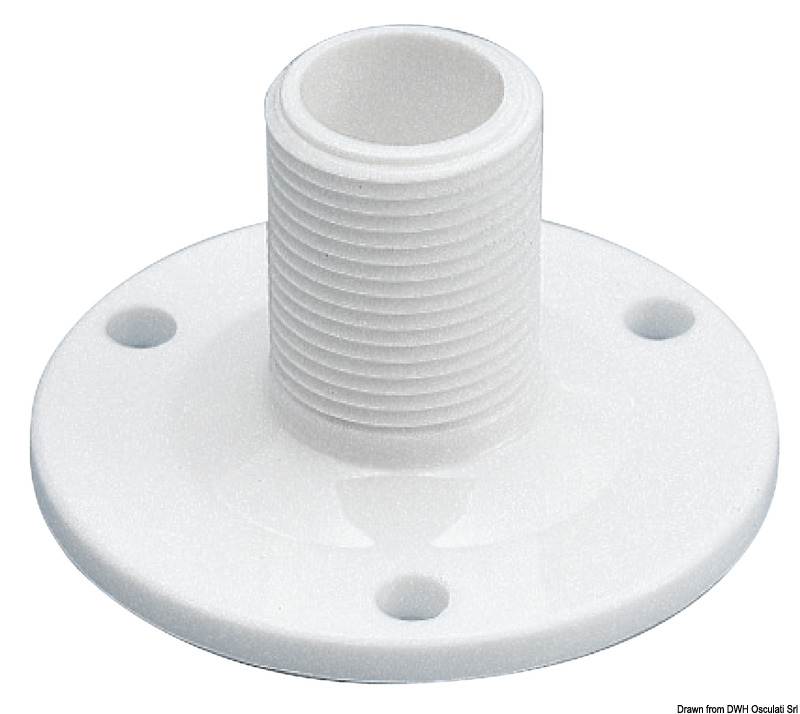 Glomex reinforced nylon base for VHF/GPS antennas