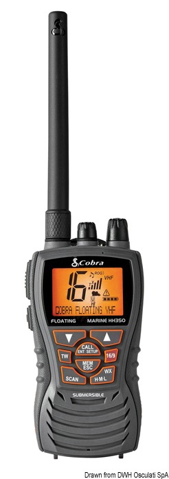 Cobra Bluebound 350E - Portable VHF