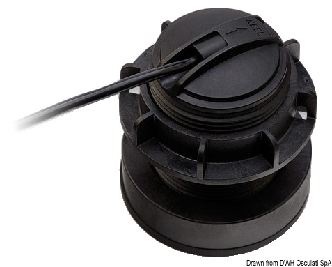 Axiom Pro CPT-S thru-hull plastic transducer