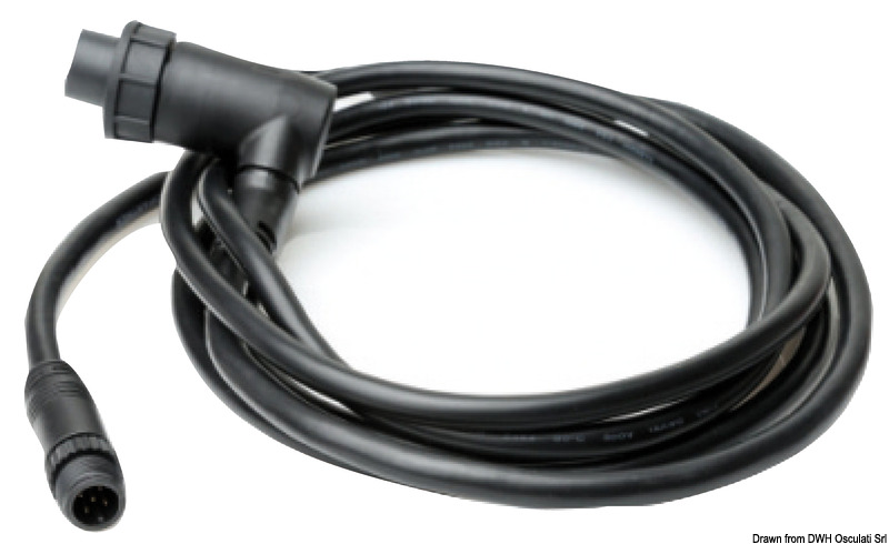 90° power supply cable