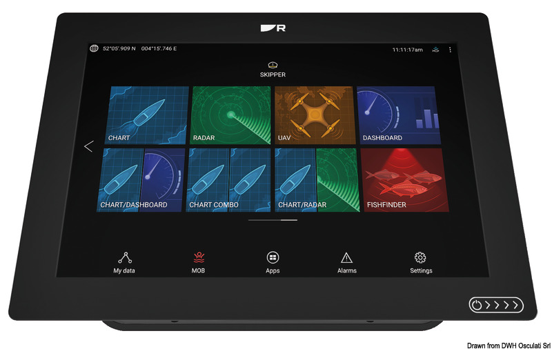 RAYMARINE Axiom+ 7 w/chart