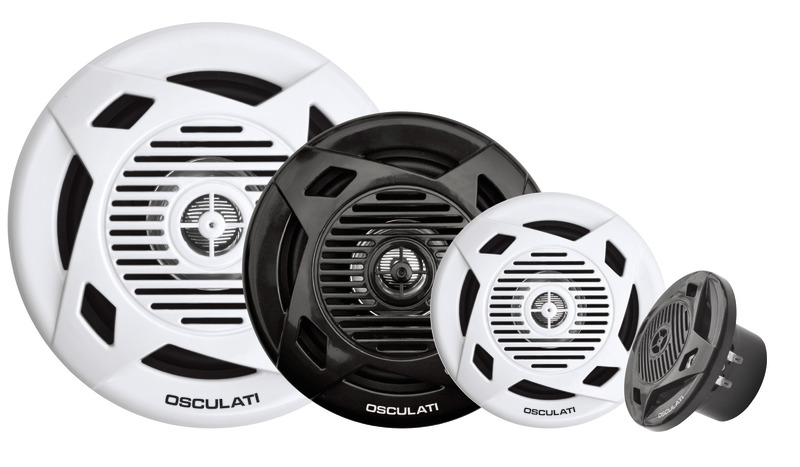 Pairs of dual cone loudspeakers 3" 2x20 W white